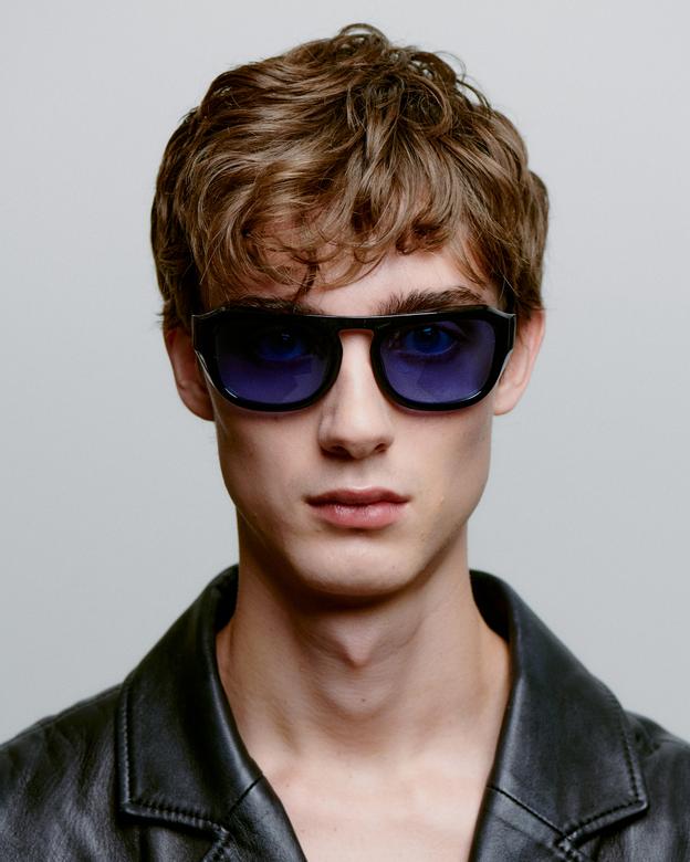 A.KJAERBEDE Max Black (Blue)