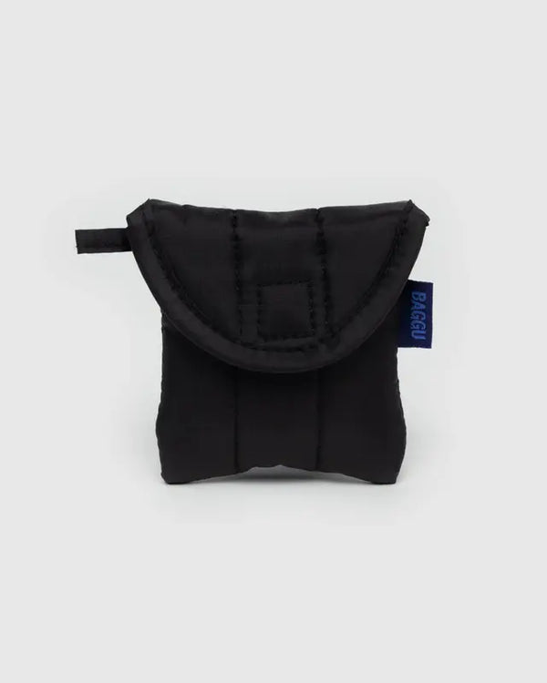Baggu Puffy Earbuds Case Black earbuds case