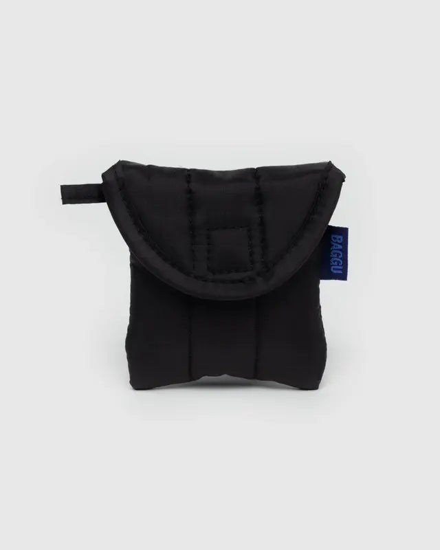 Baggu Puffy Earbuds Case Black earbuds case