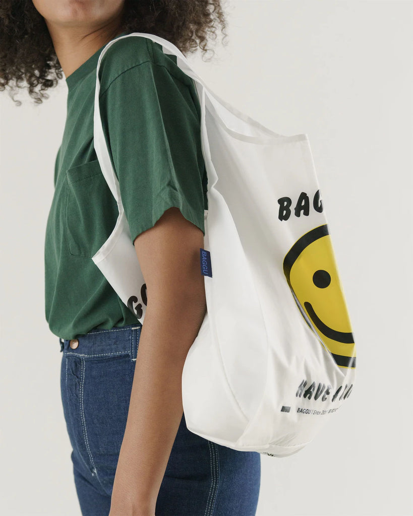 Baggu Standard Thank You Happy reusable shopping bag