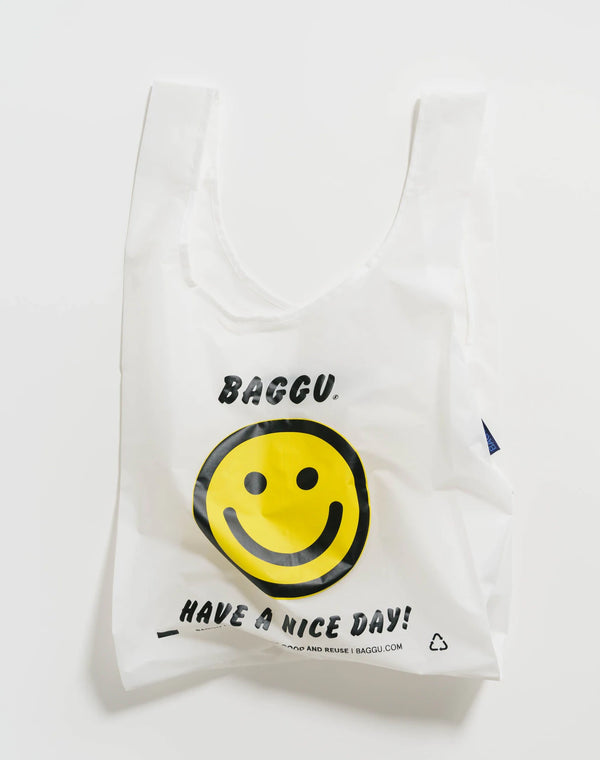 Baggu Standard Thank You Happy reusable shopping bag