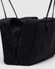 Baggu Medium Nylon Bowler Bag Black – Recycelte, geräumige Handtasche mit Charm-Schlaufen