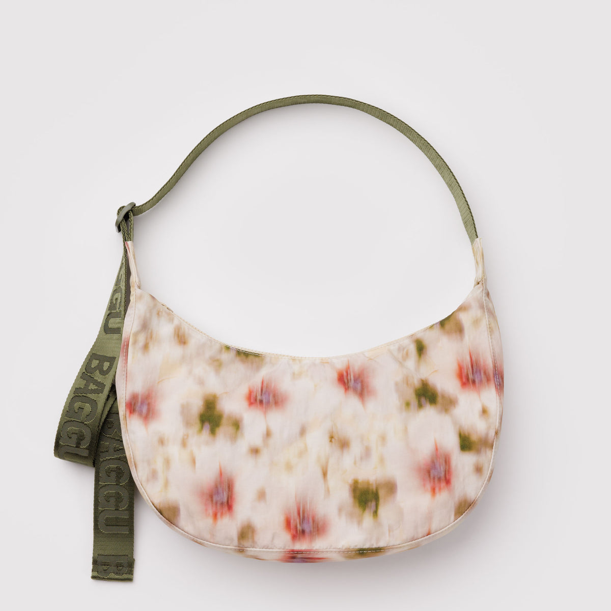 Baggu Crescent bag, Abstract Floral, Nylontasche, Fahrradtasche