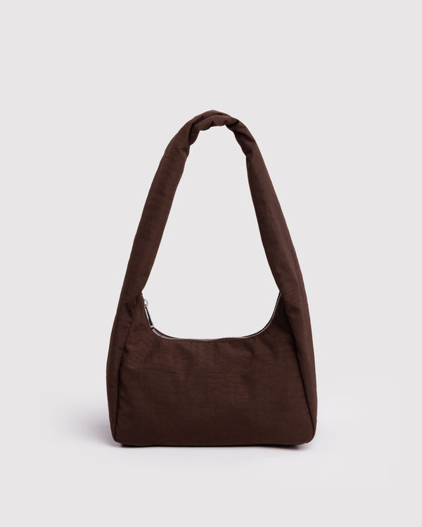 Baggu Small Nylon Meringue Bag Coffee shoulder bag