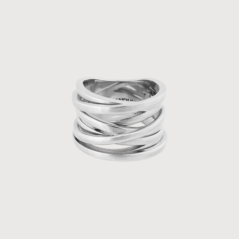 Bandhu Coil Ring silber