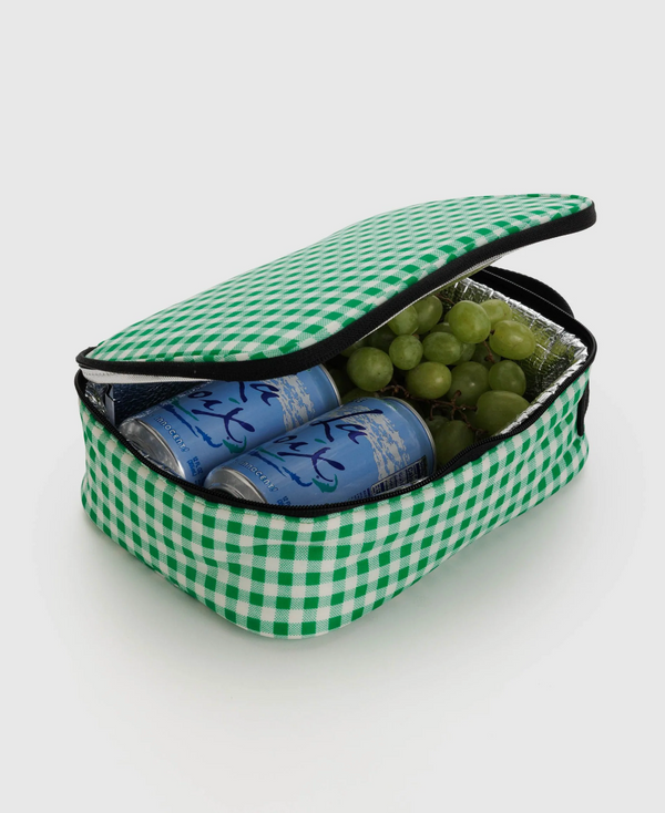 Lunch Bag Green Gingham