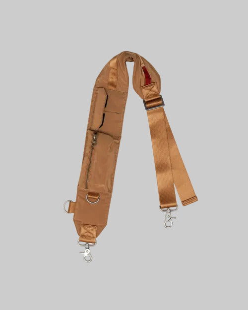 Topologie Bomber Strap Copper utility strap with pocket